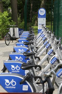 Opening of nextbike station sch lke